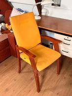 Gele Thereca Design Stoel - Mid Century, Huis en Inrichting, Stoelen, Ophalen, Gebruikt, Mid century, Overige kleuren