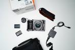 Sony A6000 + Kitlens + Smallrig Cage, Compact, Ophalen of Verzenden, Zo goed als nieuw, Sony