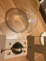 IKEA Jakobsyn lampenkap + Jarpliden ophangsysteem (nieuw), Ophalen, Zo goed als nieuw, Glas, Minder dan 50 cm
