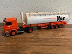 Tekno Scania 113 Harry Vos met kipbulk / silo oplegger, Ophalen of Verzenden, Zo goed als nieuw, Bus of Vrachtwagen, Tekno