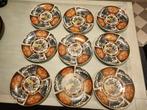 Set van 9 Chinese Imari-stijl borden, Antiek en Kunst, Ophalen of Verzenden