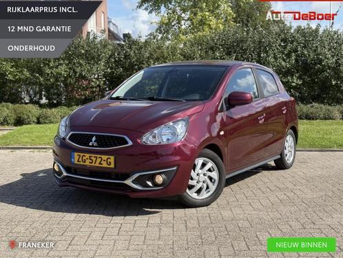 Mitsubishi Space Star 1.0 Active Airco | Navi | Trekhaak | 2, Auto's, Mitsubishi, Bedrijf, Te koop, Space Star, ABS, Airbags, Airconditioning