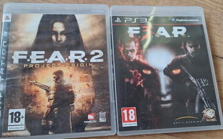 F.E.A.R. 2 & F.E.A.R. 3 PS3 - Dubbele Dosis Horror!, Spelcomputers en Games, Games | Sony PlayStation 3, Gebruikt, Shooter, 1 speler