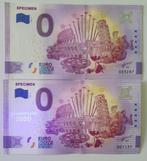 0 euro biljet souvenir SPECIMEN 2021-1 Italie SET Schaars, Postzegels en Munten, Bankbiljetten | Europa | Eurobiljetten, Setje
