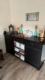 Dressoir zwart-bruin Ikea, Ophalen, Gebruikt, 25 tot 50 cm