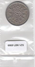 S21-N07-0569 United Kingdom 2 Shillings VF 1955 KM906, Postzegels en Munten, Munten | Europa | Niet-Euromunten, Overige landen