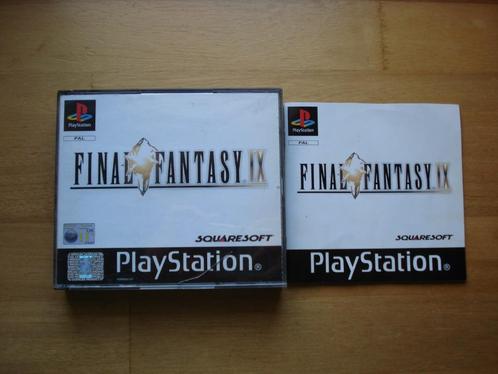 Final fantasy IX ps1, Spelcomputers en Games, Games | Sony PlayStation 1, Zo goed als nieuw, Role Playing Game (Rpg), 1 speler