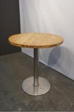 Inklapbare tafel, eettafel, bistro tafel hreca tafel, 50 tot 100 cm, Rond, Gebruikt, Metaal