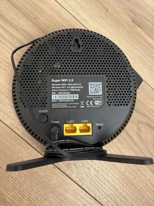 KPN super wi-fi 2.0, Computers en Software, WiFi-versterkers, Zo goed als nieuw, Ophalen of Verzenden