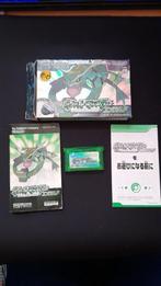 Pokémon Emerald JAPANS – GBA | Compleet in Doos | Werkend +, Gebruikt, 1 speler, Ophalen of Verzenden, Role Playing Game (Rpg)
