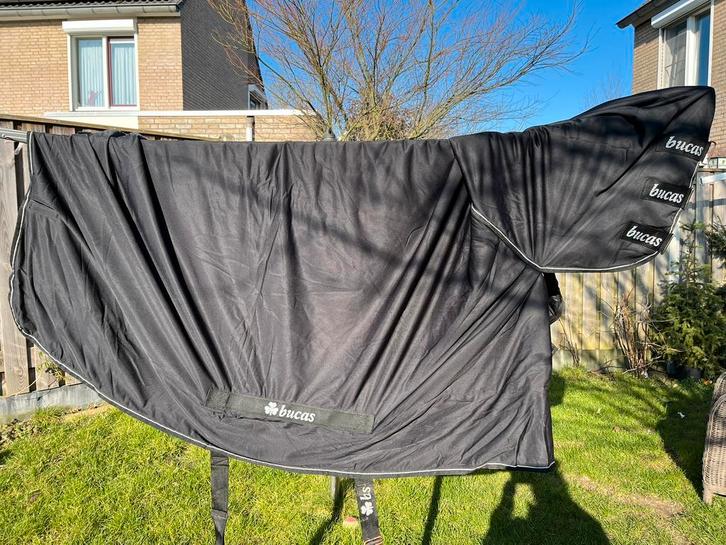 Bucas Shamrock Power Full Neck | 185cm, Dieren en Toebehoren, Paarden en Pony's | Dekens en Dekjes, Zo goed als nieuw, Ophalen of Verzenden