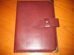 Bruine ledermap voor documenten, enz...., Ophalen of Verzenden, Zo goed als nieuw