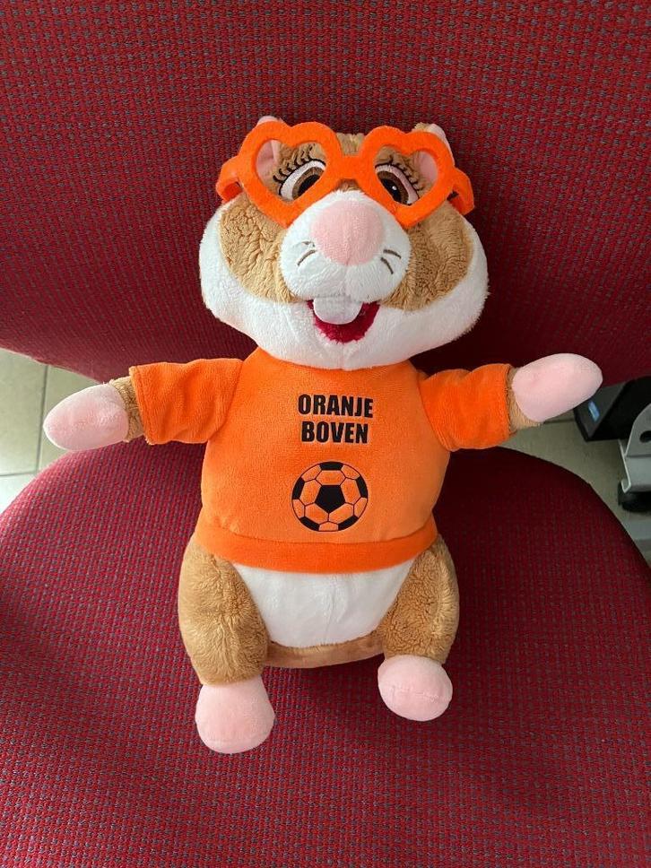 Albert heijn ( AH ) hamster Oranje boven voetbal Nederland, Kinderen en Baby's, Speelgoed | Knuffels en Pluche, Overige typen