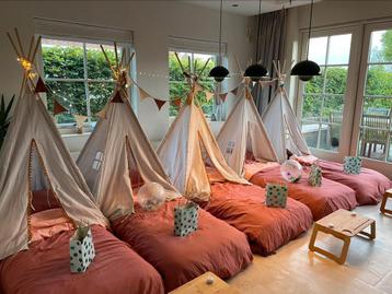 Tipitent slaapfeestje glamping Party Maarssen/Utrecht beschikbaar voor biedingen