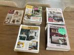 Ruim 50 recente woon tijdschriften, Boeken, Tijdschriften en Kranten, Gelezen, Ophalen
