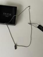 Frank 1967 patterned rectangular pendant necklace in giftbox, Nieuw, Ophalen of Verzenden, Zilver, Overige materialen