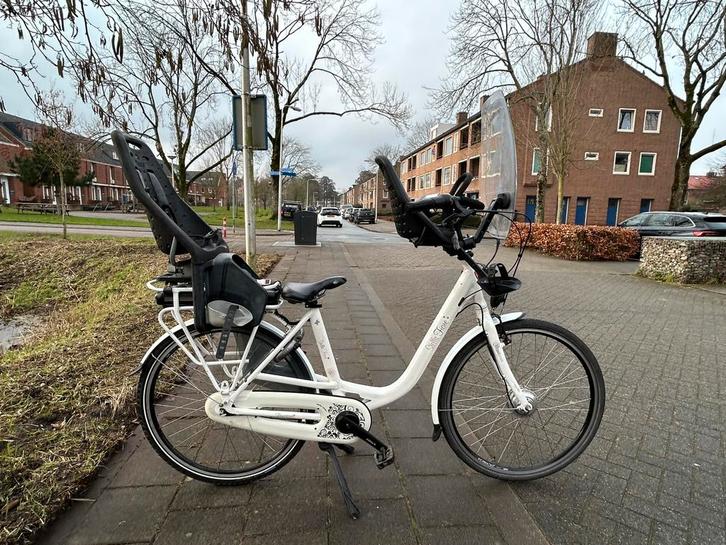 Elektrische moederfiets stella fiore, Fietsen en Brommers, Elektrische fietsen, Gebruikt, Overige merken, 51 tot 55 cm, Ophalen