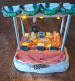 Kerstdorp Typisch Hollands Marktkraampje, Ophalen of Verzenden, Gebruikt