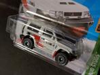 Mitsubishi Pajero Evolution white 1:64 3inch Hotwheels Pol, Zo goed als nieuw, Auto, Verzenden