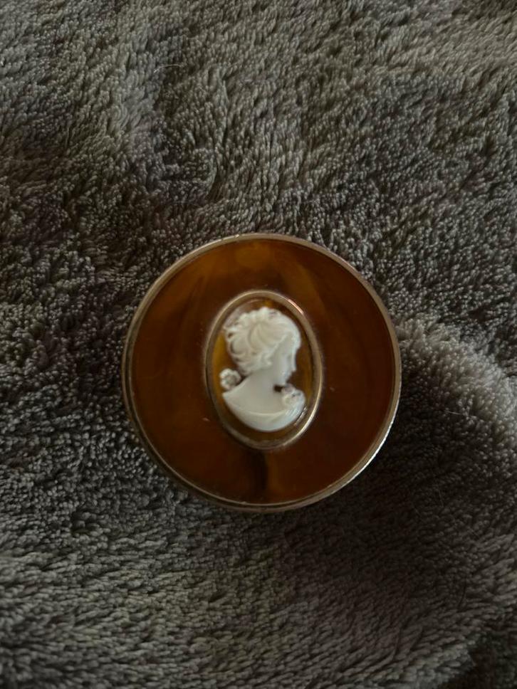 Vintage Cameo Zeepbakje Victoriaans, Antiek en Kunst, Antiek | Overige Antiek, Ophalen of Verzenden