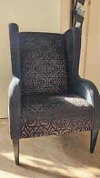 Mooie FENDI Suede Fauteuil - Heerlijk Zitcomfort!, Huis en Inrichting, Fauteuils, Klassiek, 75 tot 100 cm, Ophalen of Verzenden