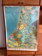 Oude landkaart “Randstad Holland”, Antiek en Kunst, Ophalen of Verzenden, Aardrijkskunde