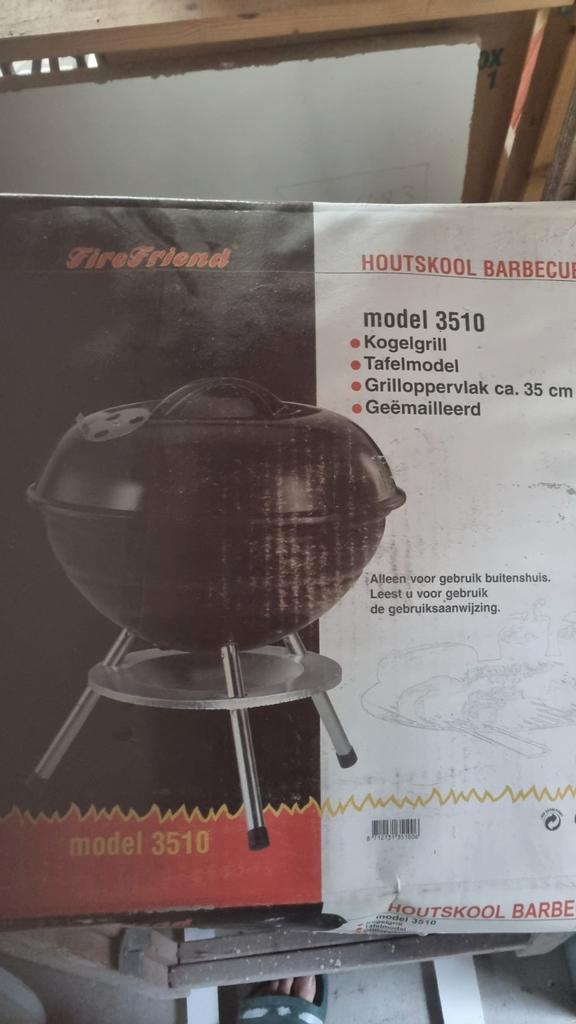Barbecue Tafelmodel 3510, Tuin en Terras, Houtskoolbarbecues, Nieuw, Ophalen
