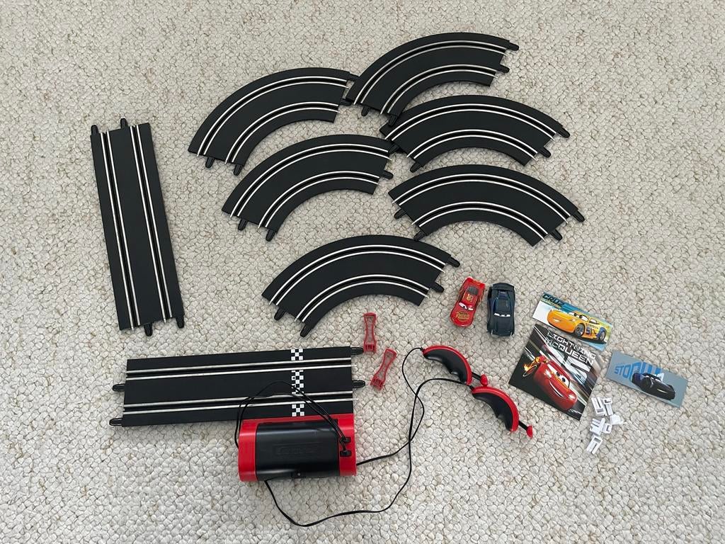 Carrera FIRST Disney Cars Racebaan, Carrera, Ophalen of Verzenden, Elektrisch, Racebaan