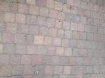 Trommelsteen 10 x 10 cm, Tuin en Terras, Tegels en Klinkers, Ophalen, Gebruikt, Klinkers, 10 m² of meer