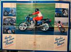 Super poster Honda CX500, Verzamelen, Automerken, Motoren en Formule 1, Verzenden, Gebruikt, Motoren