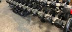 Lifemaxx rubberen dumbbells  dumbbell set gewichten 24-38 kg, Gebruikt, Lifemaxx, Gewichten, Ophalen of Verzenden