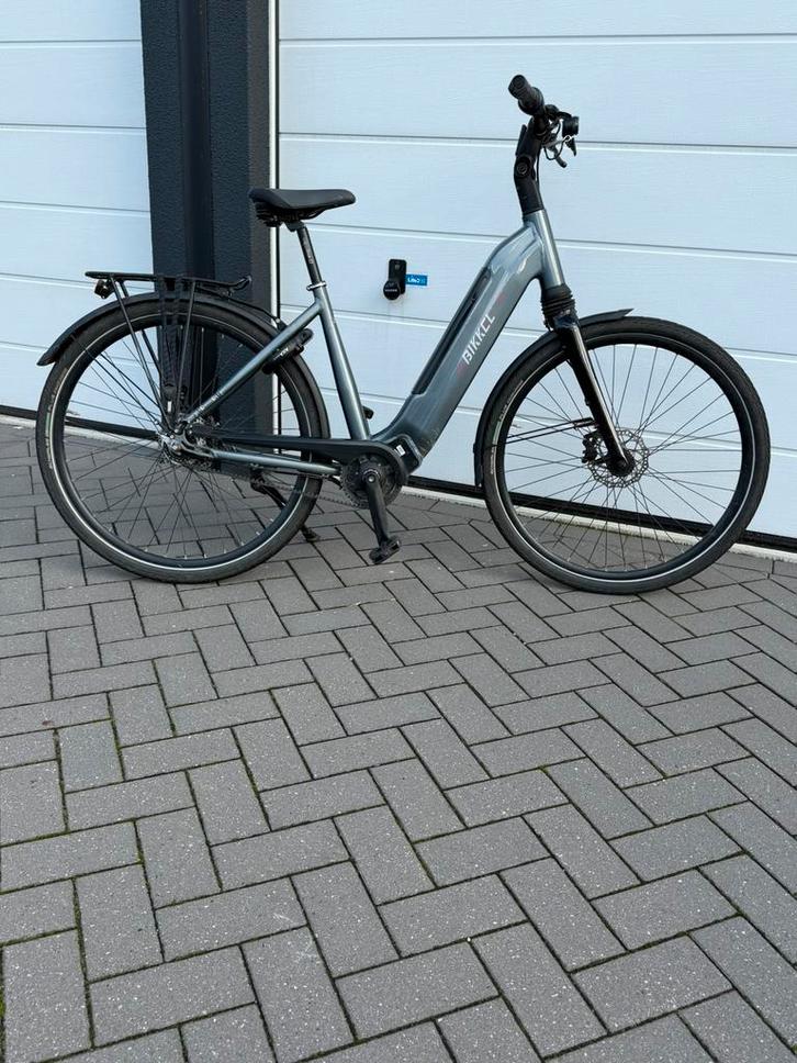 mooie elektrische damesfiets Bikkel Stenza met riem!, Fietsen en Brommers, Elektrische fietsen, Gebruikt, Overige merken, 47 tot 51 cm