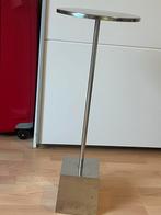 Bijzettafel Rond, Ophalen, Minder dan 55 cm, Gebruikt, Metaal of Aluminium
