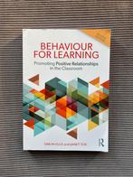 Behaviour For Learning - Simon Ellis & Janet Tod, Ophalen of Verzenden, Zo goed als nieuw, HBO, Simon Ellis