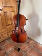 nette studiecello, Muziek en Instrumenten, Strijkinstrumenten | Cello's, 4/4-cello, Gebruikt, Met koffer, Ophalen
