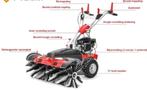 veegmachine rolbezem B&S 100 / 80 cm breed, Tuin en Terras, Veegmachines, Ophalen of Verzenden, Zo goed als nieuw