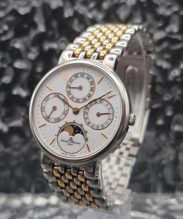 Baume Et Mercier Moonphase Triple Date Ref. 5134 Quartz  beschikbaar voor biedingen