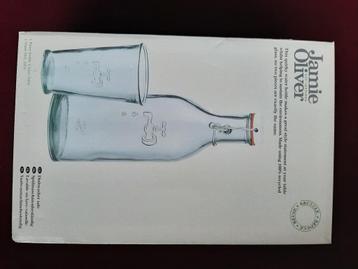 Waterfles en glas (Jamie Oliver) beschikbaar voor biedingen