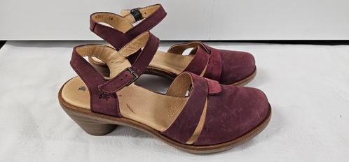 rode leer sandalen van el naturalista maat 38 (29625), Kleding | Dames, Schoenen, Sandalen of Muiltjes, Rood, Verzenden