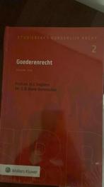 Goederenrecht 7de druk, Boeken, Studieboeken en Cursussen, Verzenden, Nieuw, HBO, Wolters Kluwer