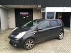 Nissan Note 1.6 Tekna / APK 2027 / AIRCO ACC / HALFLEDER / A, Elektrische ramen, 15 km/l, Gebruikt, Zwart