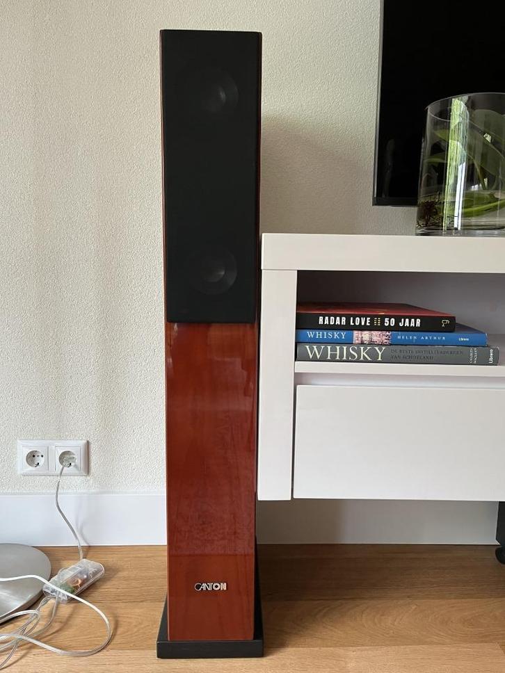 Audio set Canton kwaliteits luidspeakerboxen (Duits), Audio, Tv en Foto, Luidsprekers, Zo goed als nieuw, Front, Rear of Stereo speakers