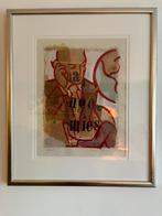 Casper Faasen litho in lijst, Antiek en Kunst, Ophalen