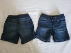 (Tweeling) spijkerbermuda's elastisch mt 92 €2 p.s. z.g.a.n., Ophalen of Verzenden, Zo goed als nieuw, Jongen, Broek