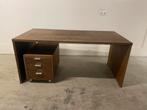 Pastoe Bureau - Wengé Hout met ladeblok, Ophalen, Gebruikt, Bureau