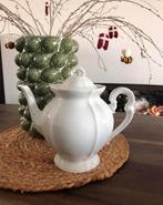 💝 Vintage antiek FÜRSTENBERG ANNA CARINA theepot wit, Antiek en Kunst, Ophalen of Verzenden