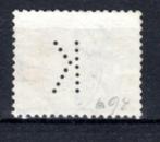 NEDERLAND : 1923 : Perfin &@  K  @& on Y.138., Ophalen of Verzenden, Gestempeld