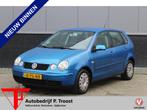 Volkswagen Polo 1.4-16V Athene MEENEEMPRIJS! Airco/Elektrisc, Voorwielaandrijving, Gebruikt, Zwart, Blauw