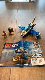 Lego City 60206 luchtpolitie vliegtuigpatrouille compleet, Complete set, Ophalen of Verzenden, Lego