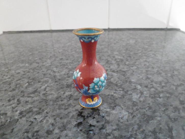 Vaasje cloisonne, Antiek en Kunst, Antiek | Vazen, Ophalen of Verzenden